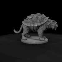 stylized-fantasy-tiger-tortoise-hybrid-miniature-0 — thumbnail 7