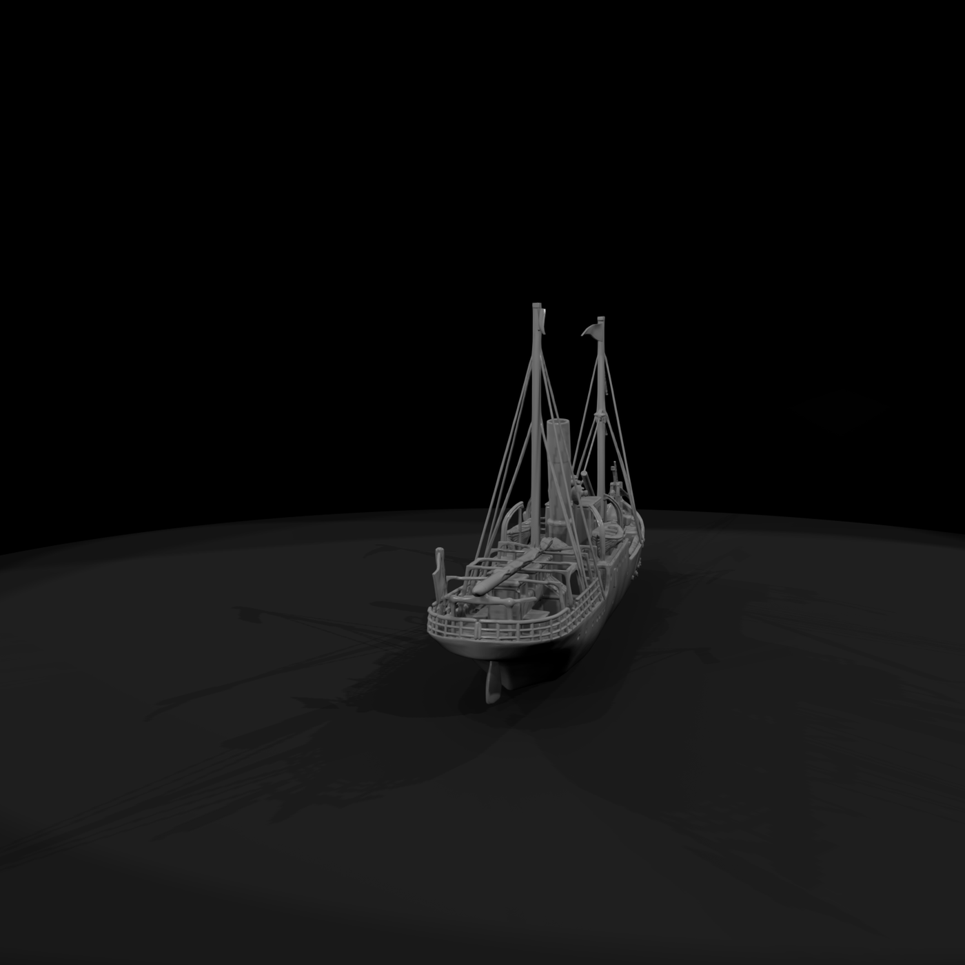 20260612 Old Steamship Model 5F3B4B1D64
