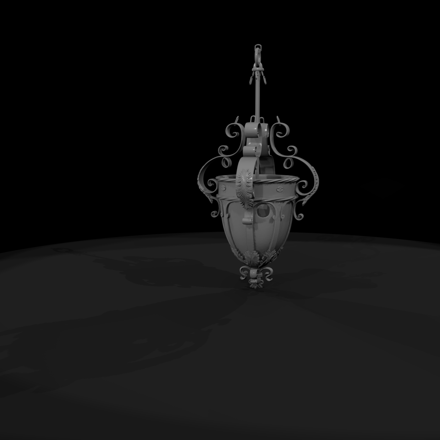 Baroque Pendant Chandelier