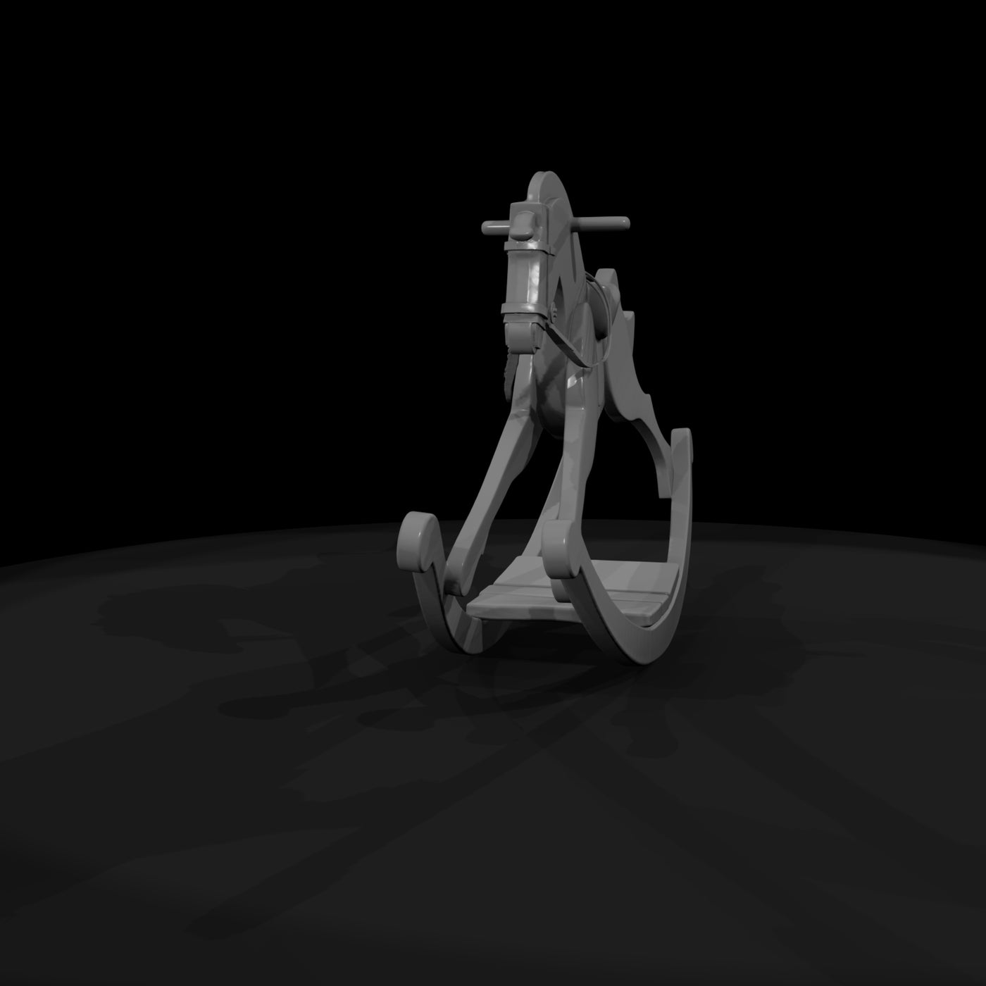 stylized_low_poly_wooden_rocking_horse