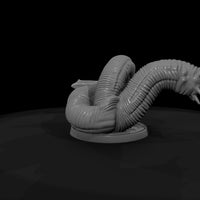 stylized-fantasy-giant-sandworm-3d-miniature-sujhf — thumbnail 7