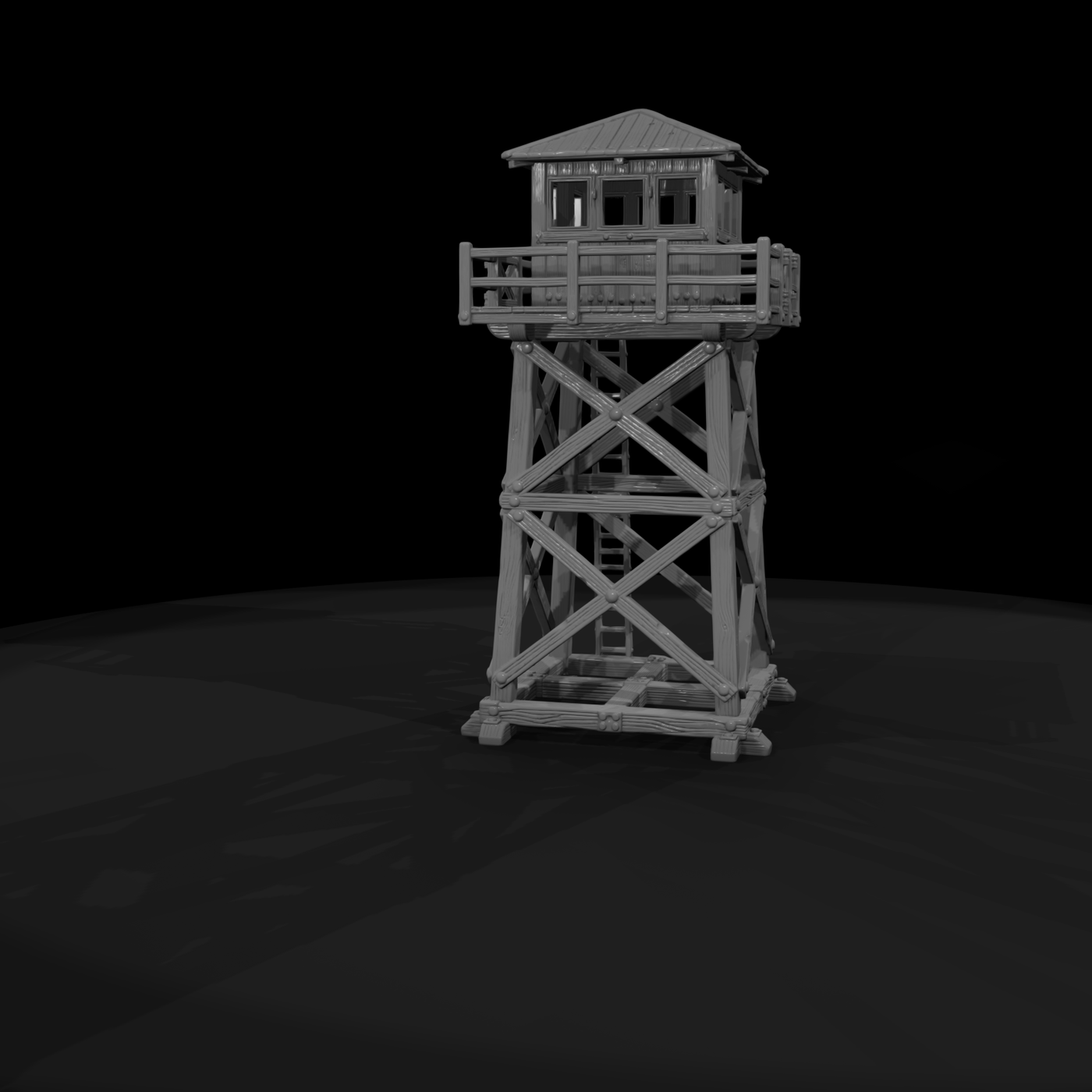 Mil 097 Ww2 Pacific Coastwatch Tower