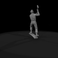 1880s Lumberjack on a Springboard — thumbnail 8