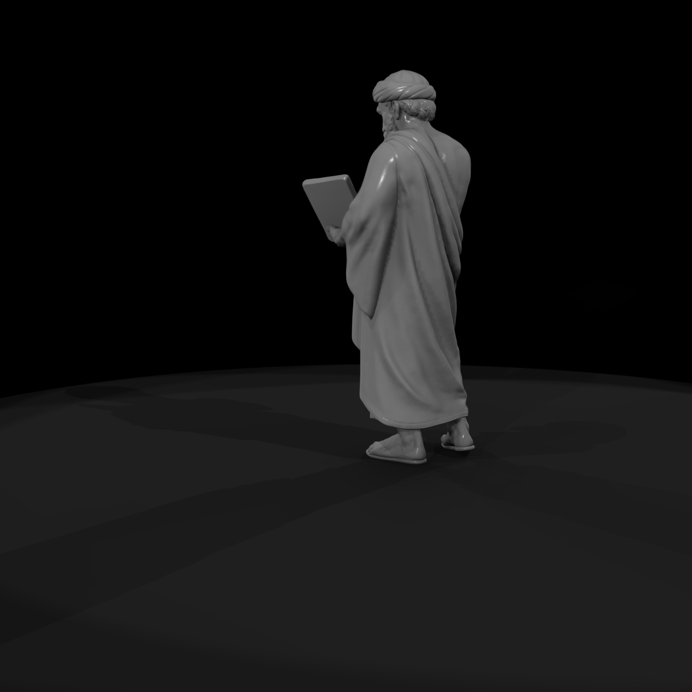 Hist 0027 Historical Pythagoras Miniature Figure