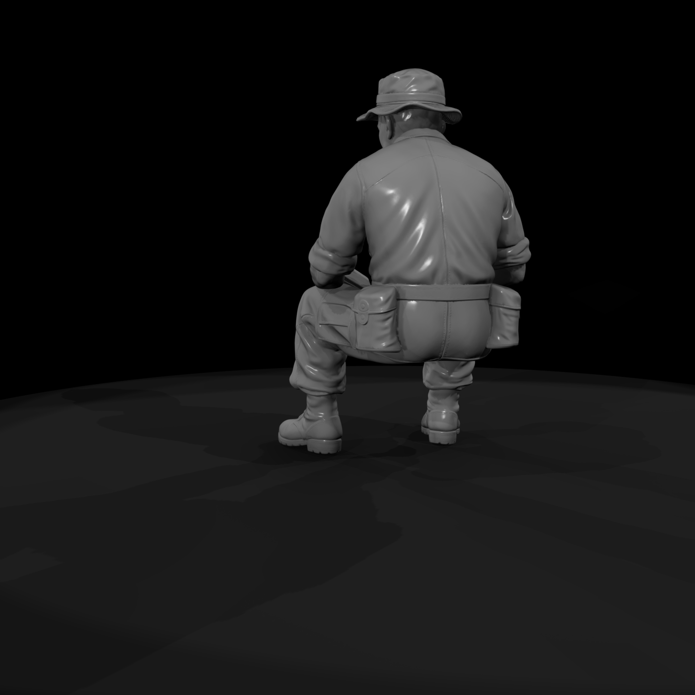 Vn Army 030 Vietnam U S Army Platoon Leader Figure