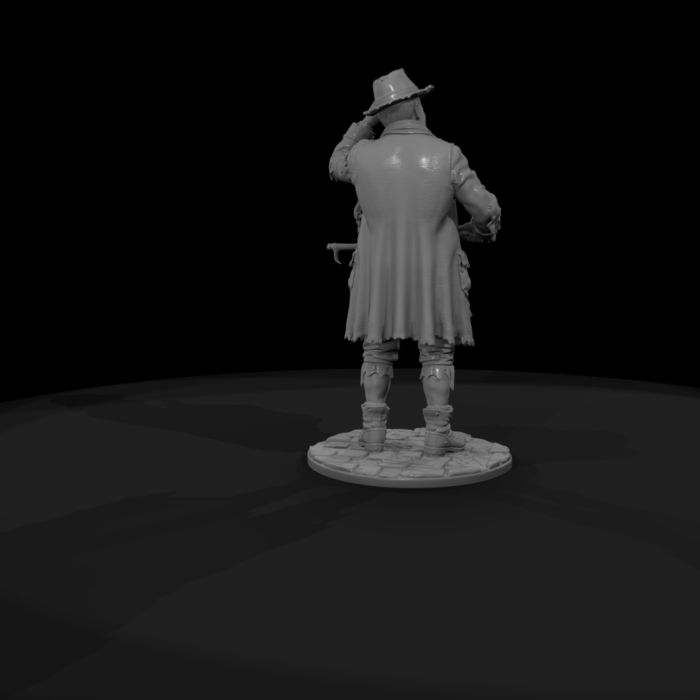 Vag 017 Victorian Organ Grinder Beggar