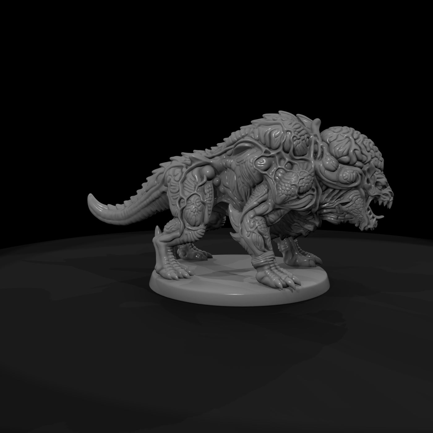 stylized-dark-fantasy-brain-beast-miniature-3d-mod