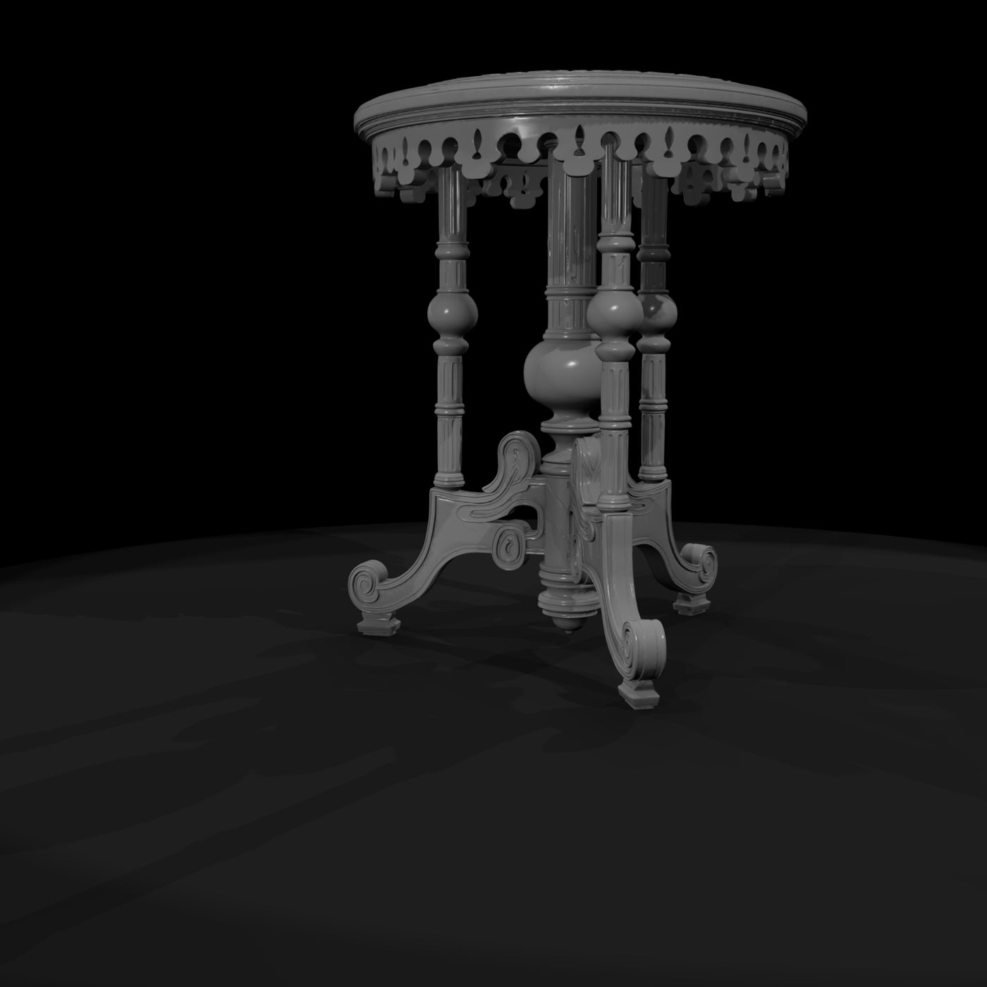 victorian-ornate-carved-round-side-table-3d-model