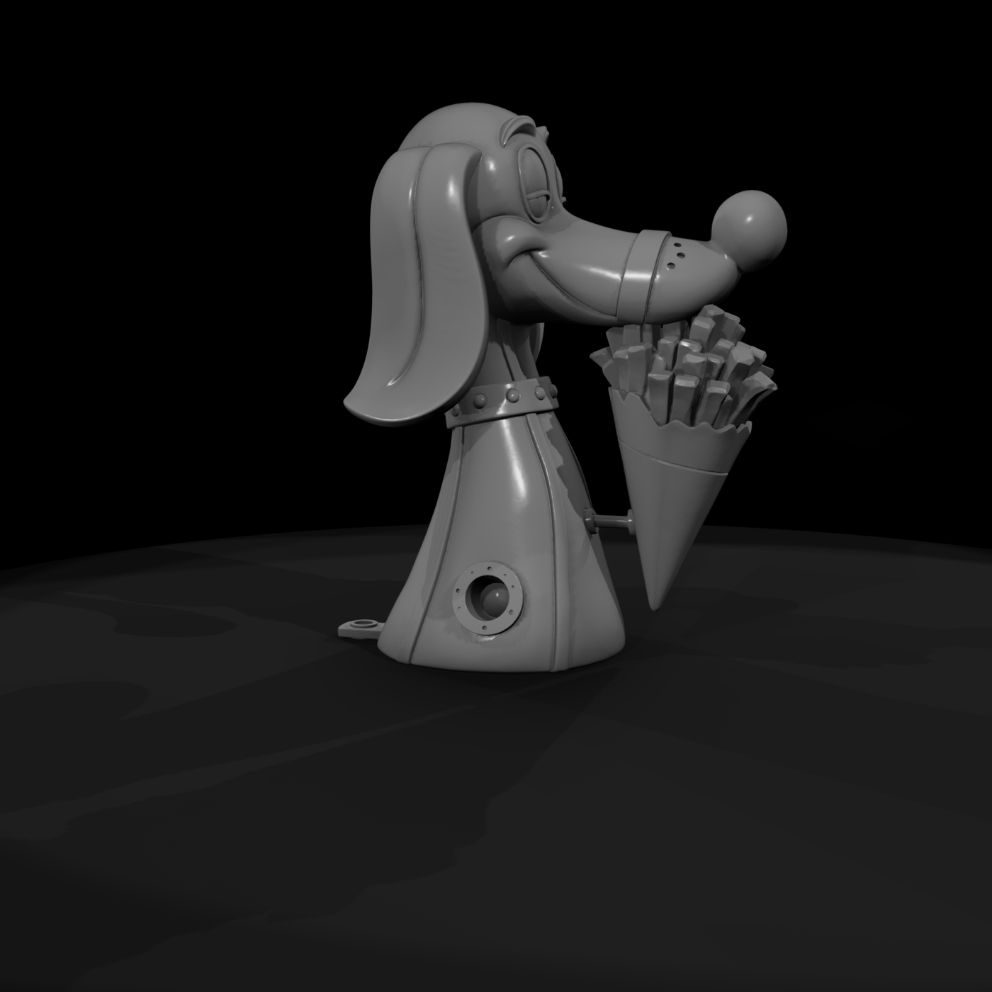 Fry Pup — Stylized Dog French Fry