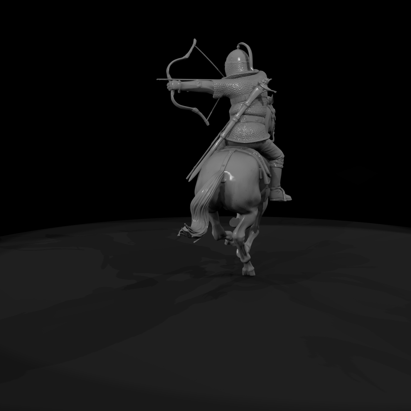 Mounted Archer on Horse — & Wargames