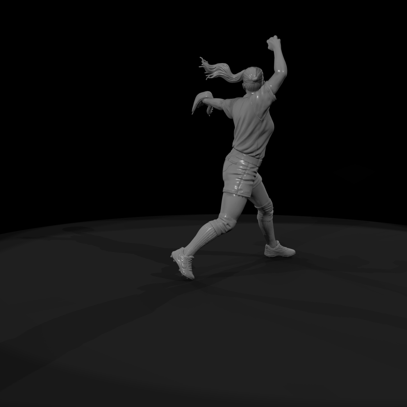 0079 Sports Softball Pitcher F