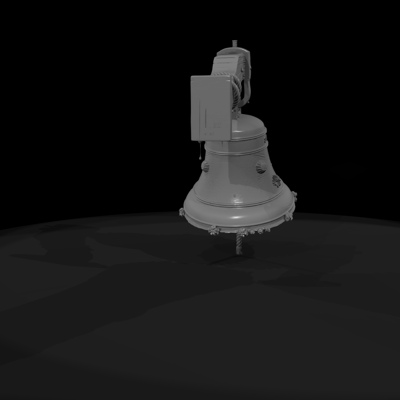 Undead Pirate Ship Bell (Dented)