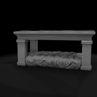 neoclassical-stone-garden-bench-diorama-scenery-bench-833676 — thumbnail 8