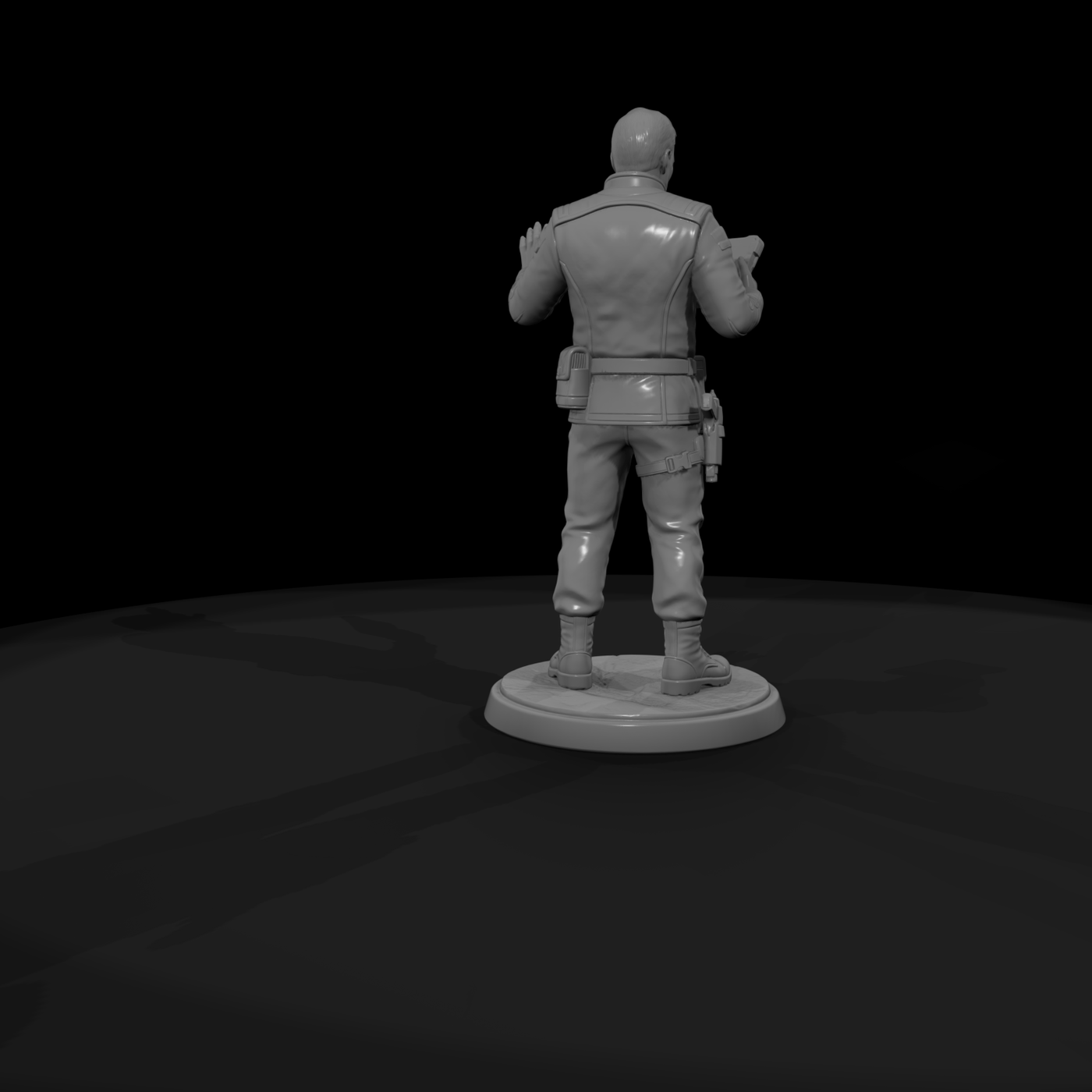 Poparc 0080 Spaceport Customs Officer Alternate Po