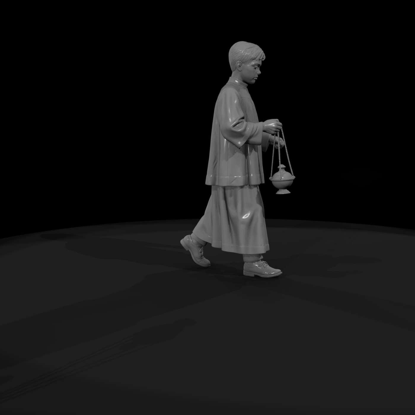 Altar Boy with Incense Censer