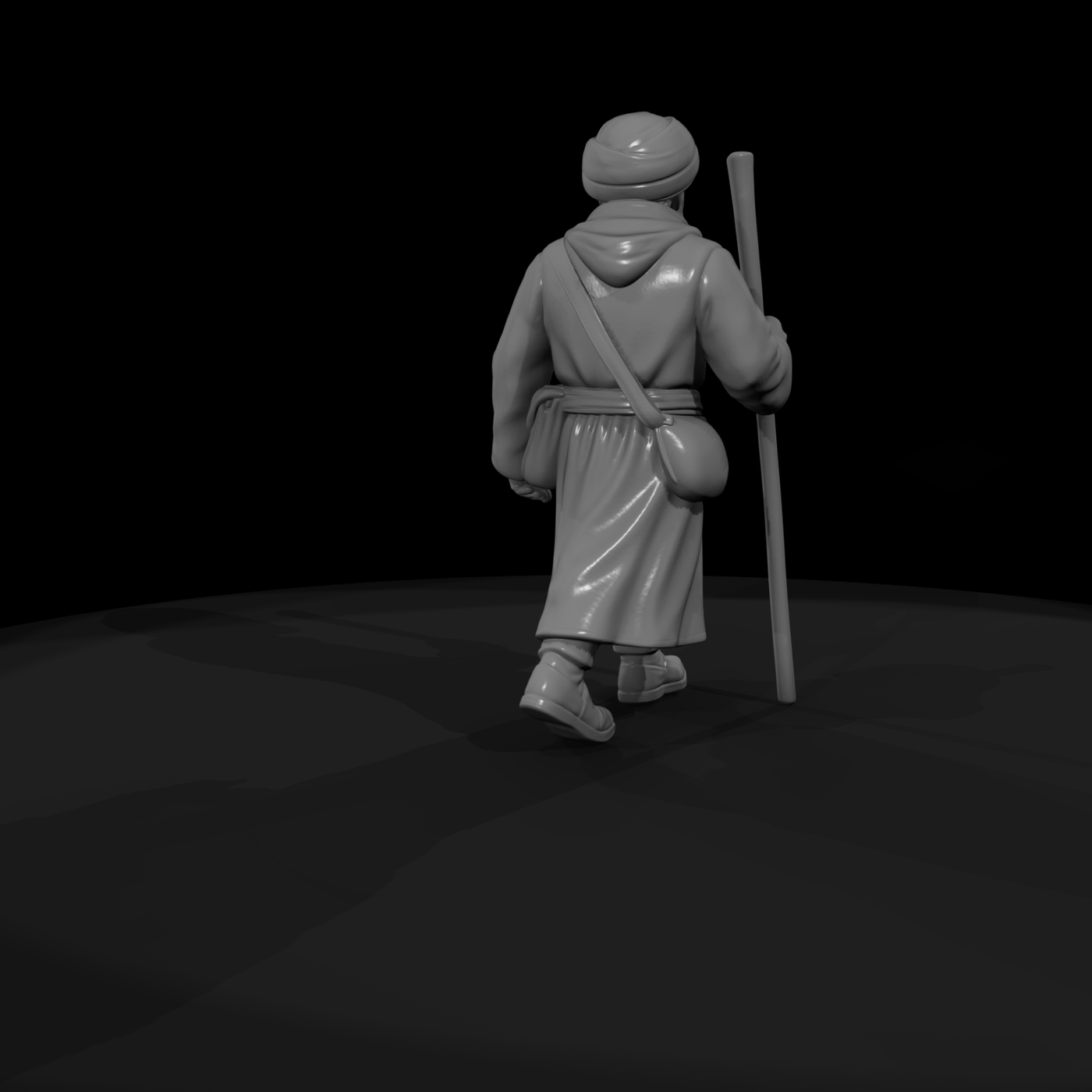 Hist 0080 Historical Ibn Battuta Miniature Figure