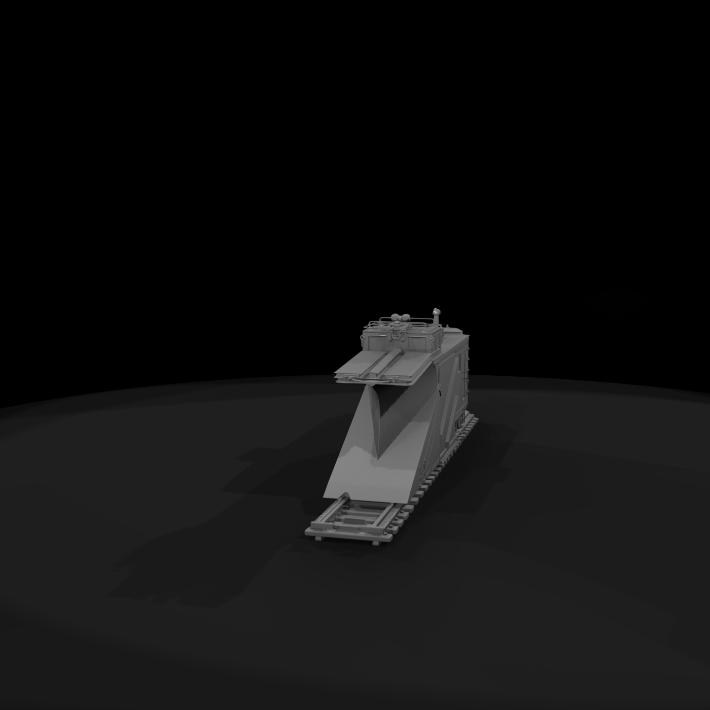 Canadian National Snow Plow