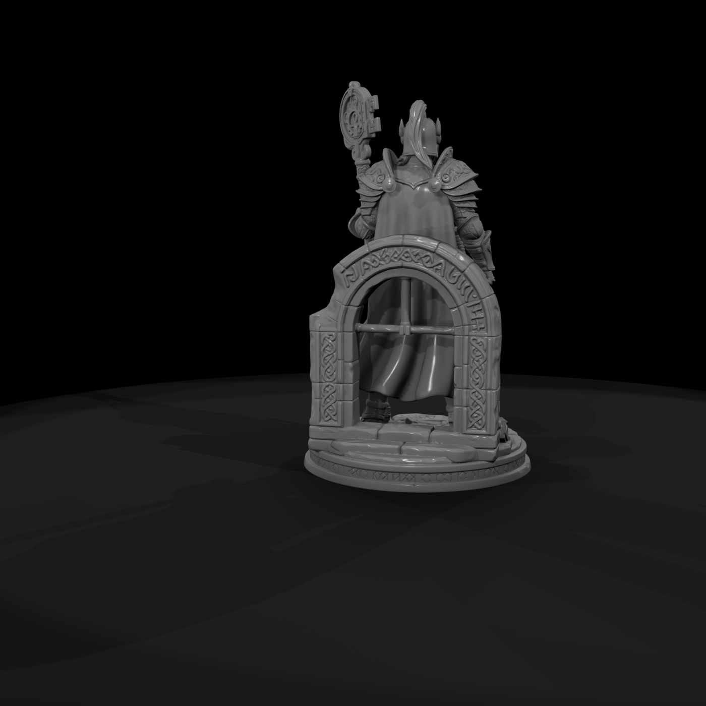 Poparc 0085 Tomb Gate Guardian Alternate Pose