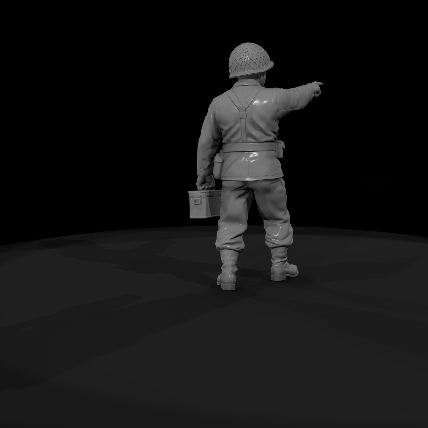 WWII GI Carrying Ammo Can