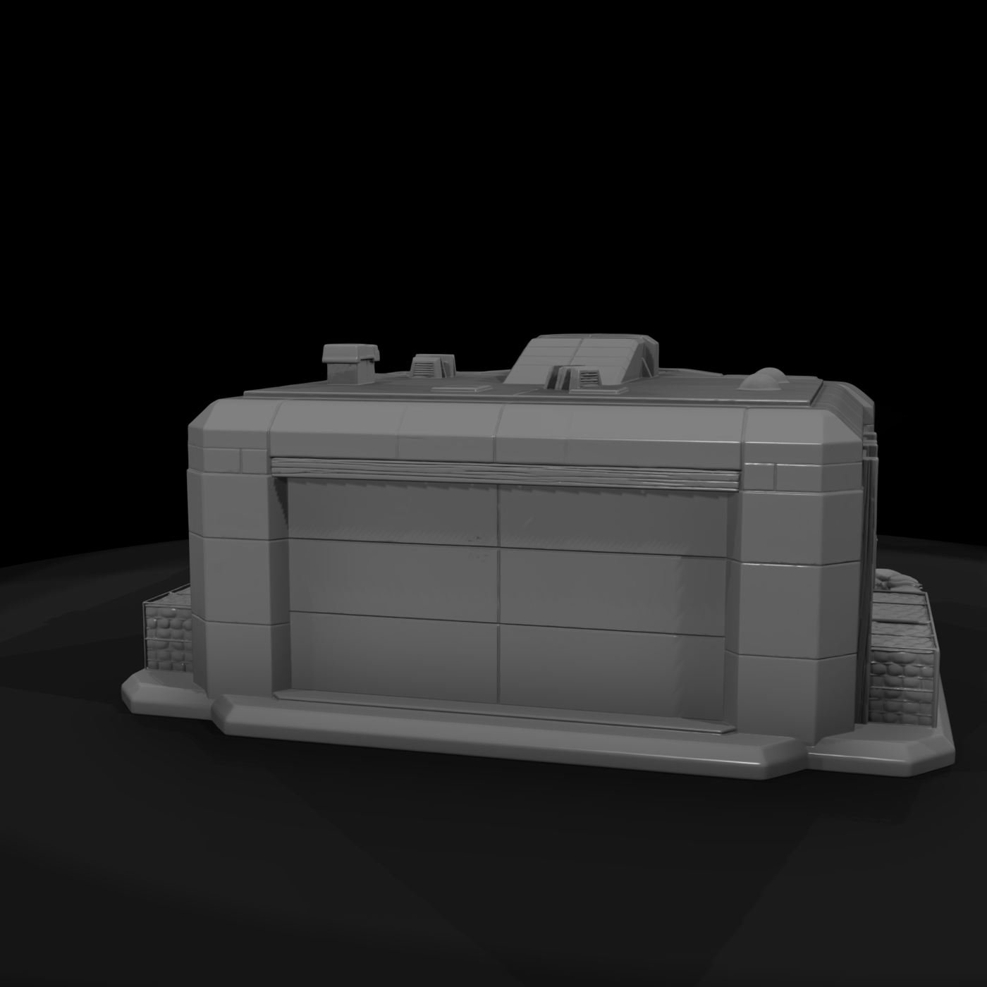 Mil 016 Ww2 Pacific Coastal Gun Casemate