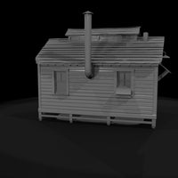 stylized_low_poly_rustic_wooden_cabin — thumbnail 8