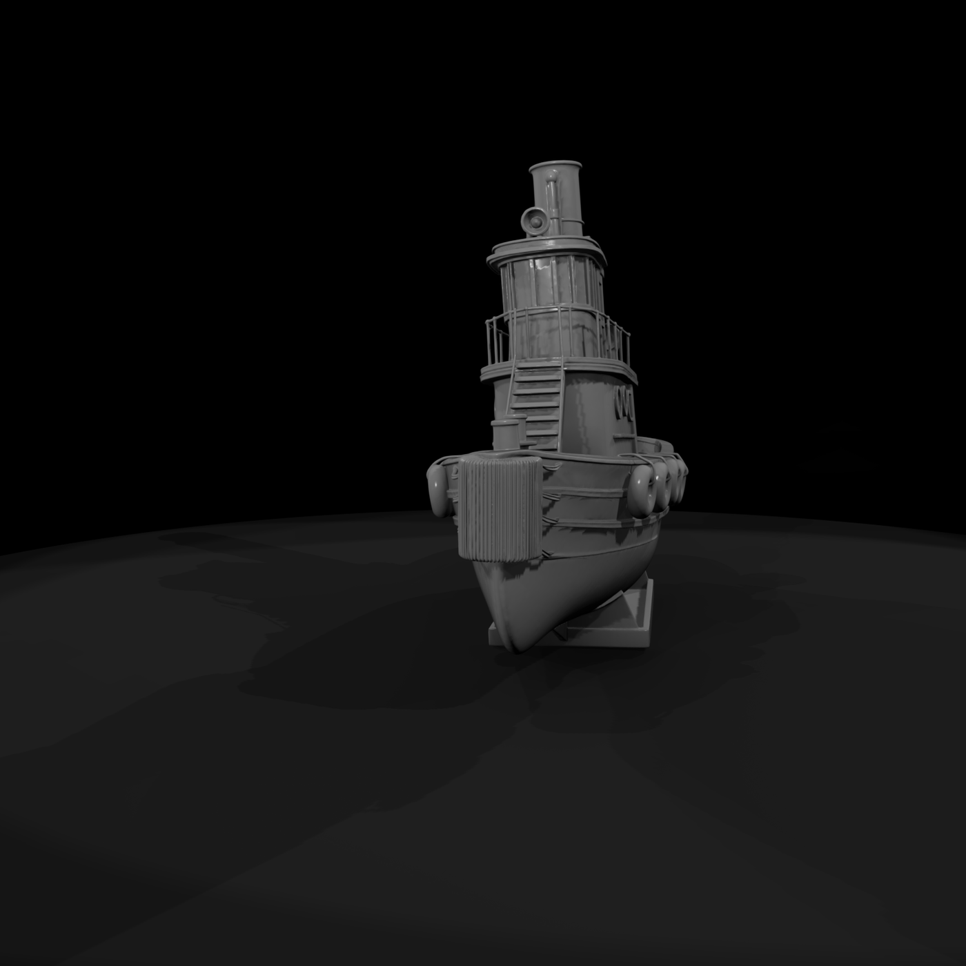 Stylized Jenny Lee Tugboat