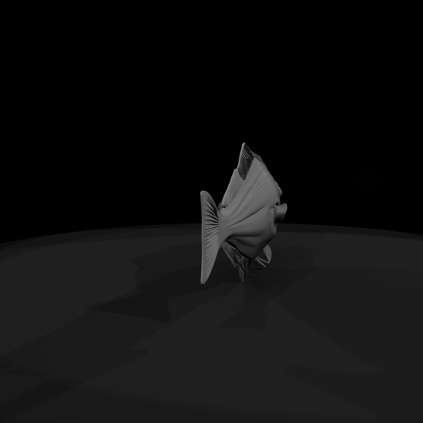 Halibut Fish Model