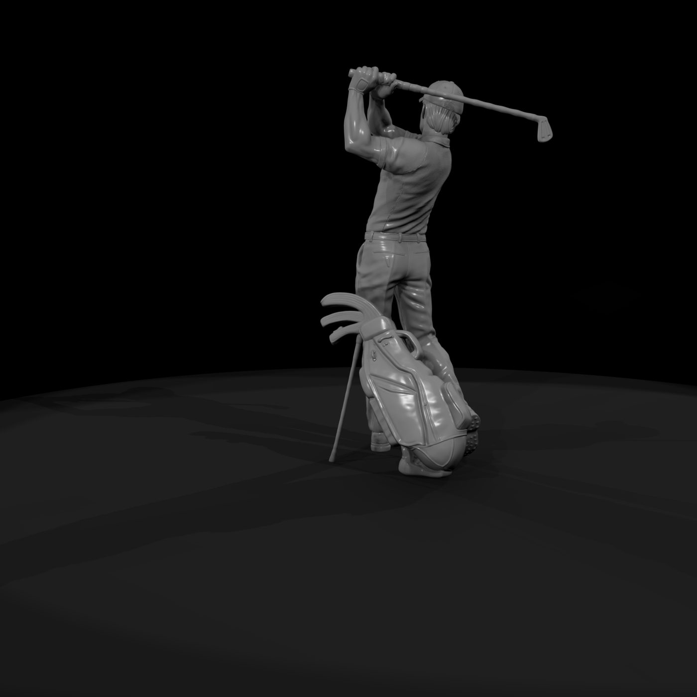 Poparc 0294 Golf Fairway Driver Alternate Pose