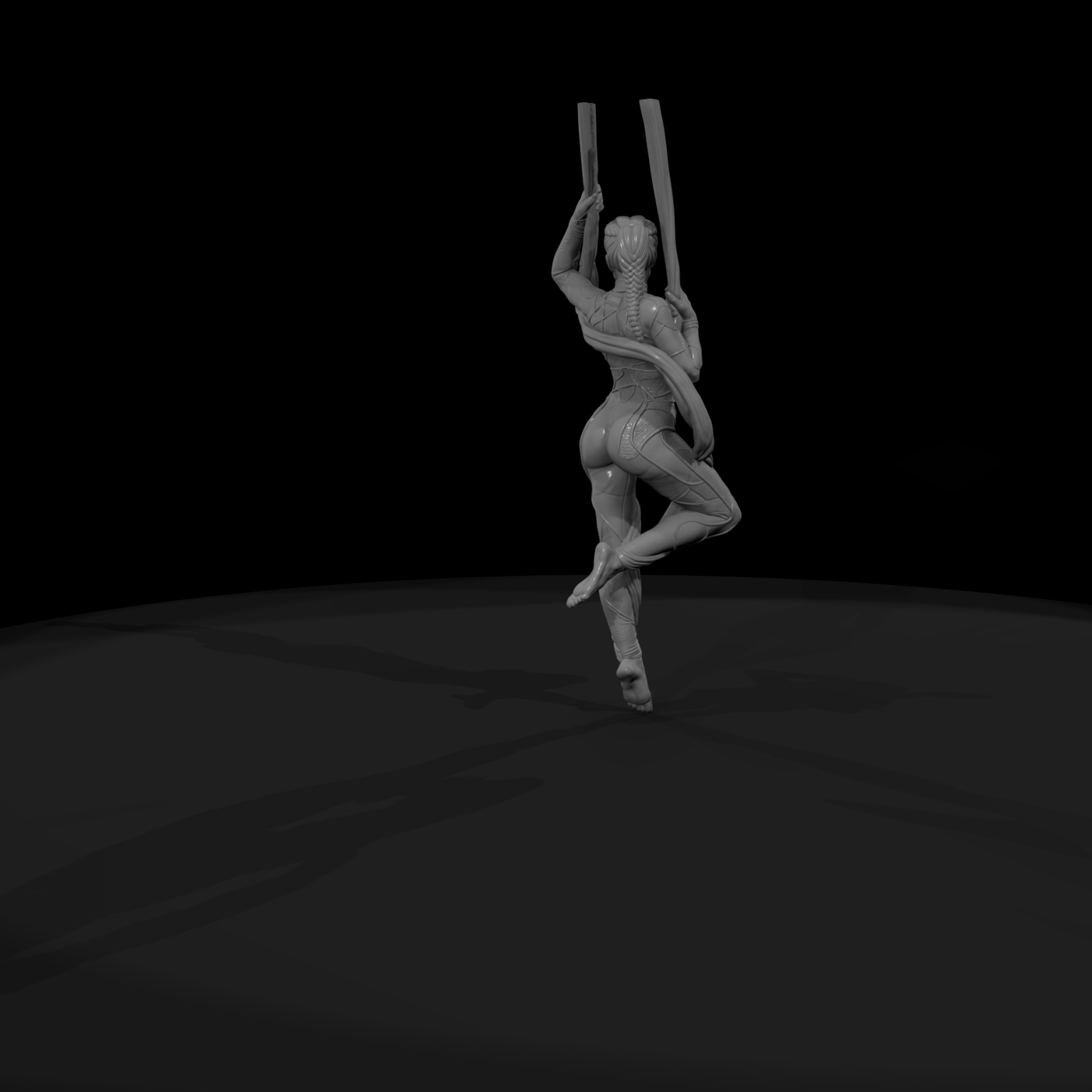 Poparc 0394 Aerial Silk Performer