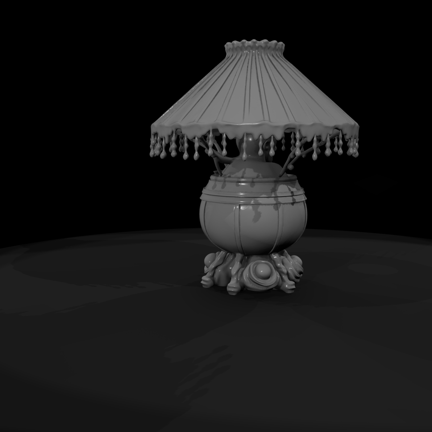 Stylized Fantasy Table Lamp — & Dollhouses
