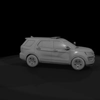 police-suv-ford-style-diorama-vehicle-ho-1-87-compatible-328538 — thumbnail 8
