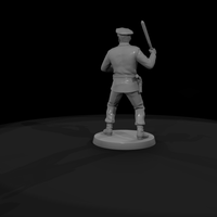 1950s Patrolman with Raised Baton — thumbnail 8