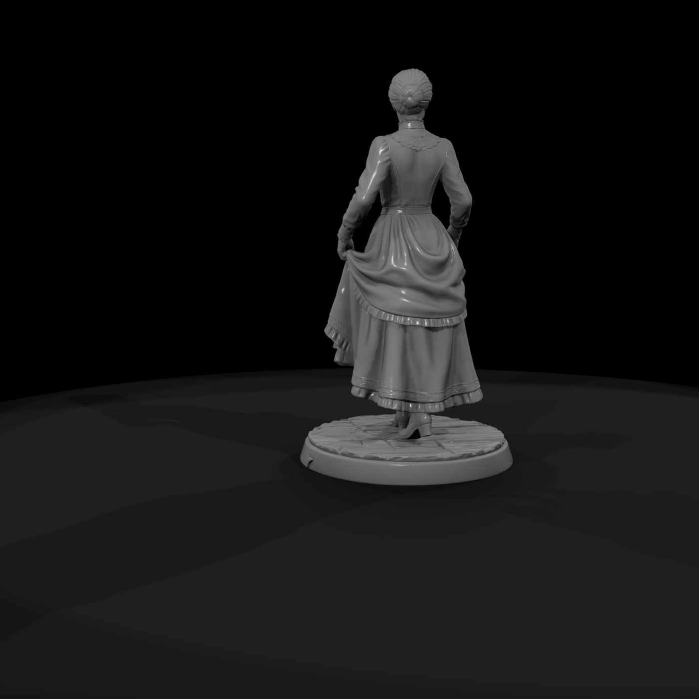Ww 0230 Townsfolk Skirt Dancer