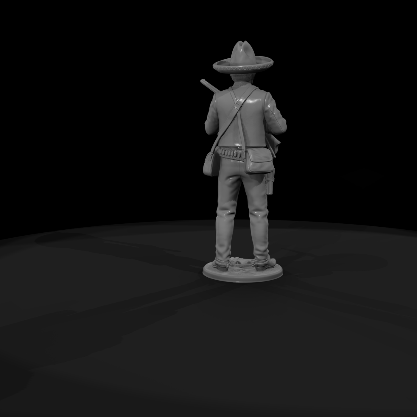 Mexican Rurale Lawman with Rifle