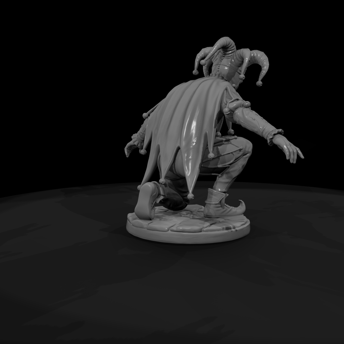 Poparc 0421 Medieval Festival Jester