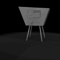 retro-television-3d-model — thumbnail 9