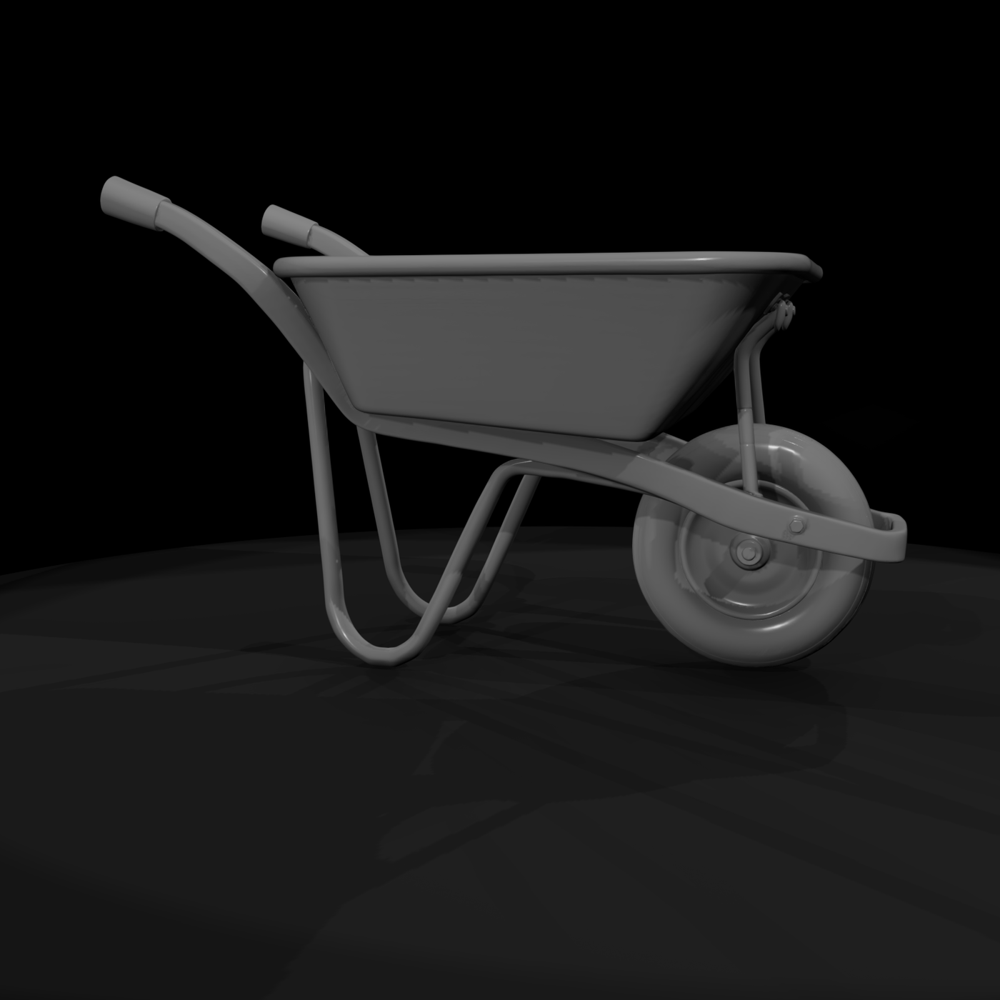 Yellow Garden Wheelbarrow