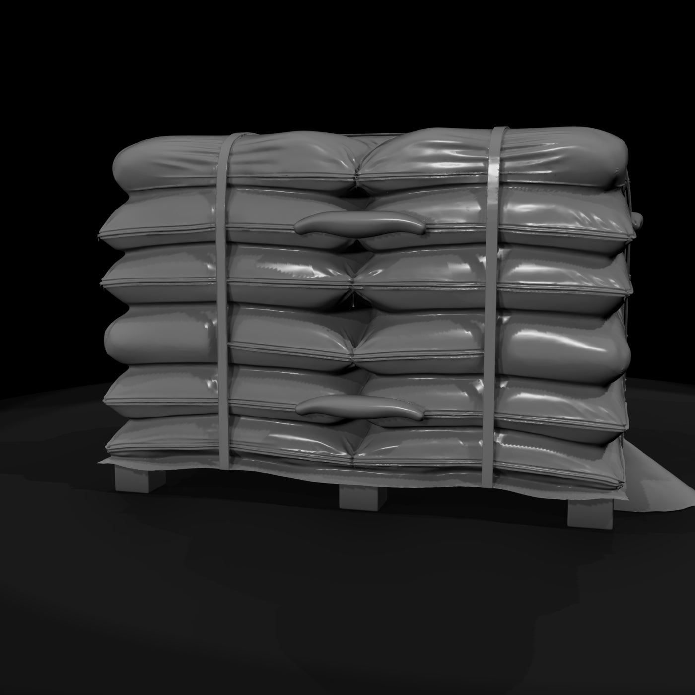 palletized-bulk-sacks-strapped-stack-934487