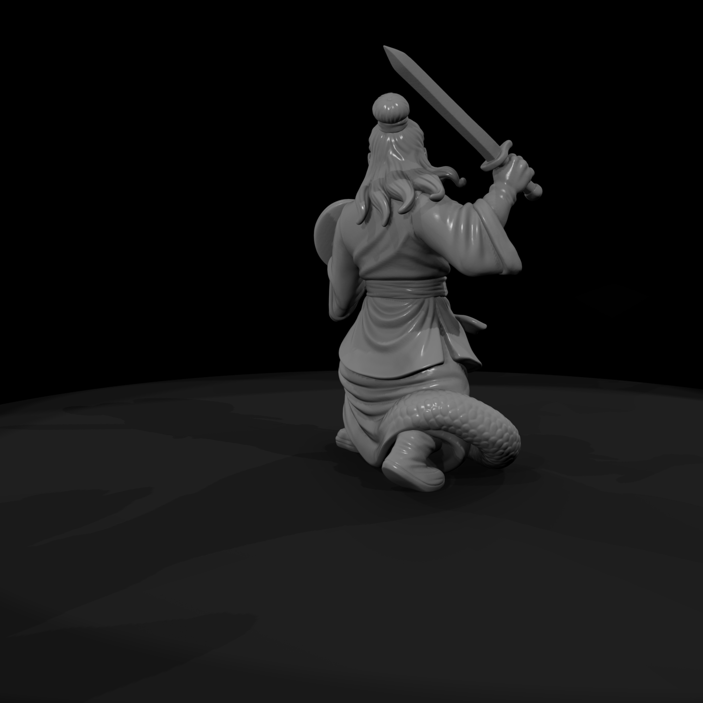 Myth 0451 Mythology Fuxi Miniature Figure