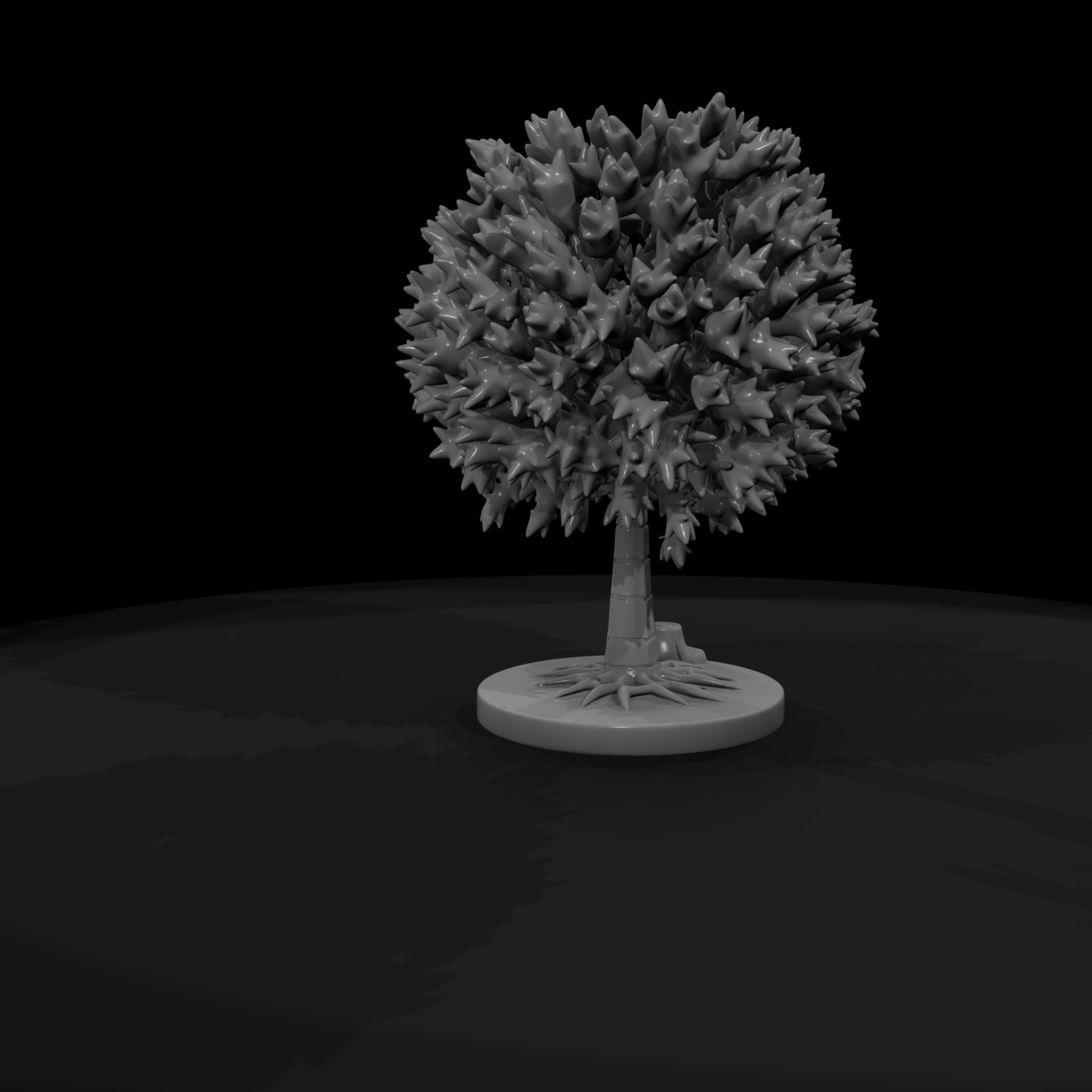 Stylized Low-Poly Tree