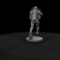 Scuba Diver in Giant Stride Entry — thumbnail 8
