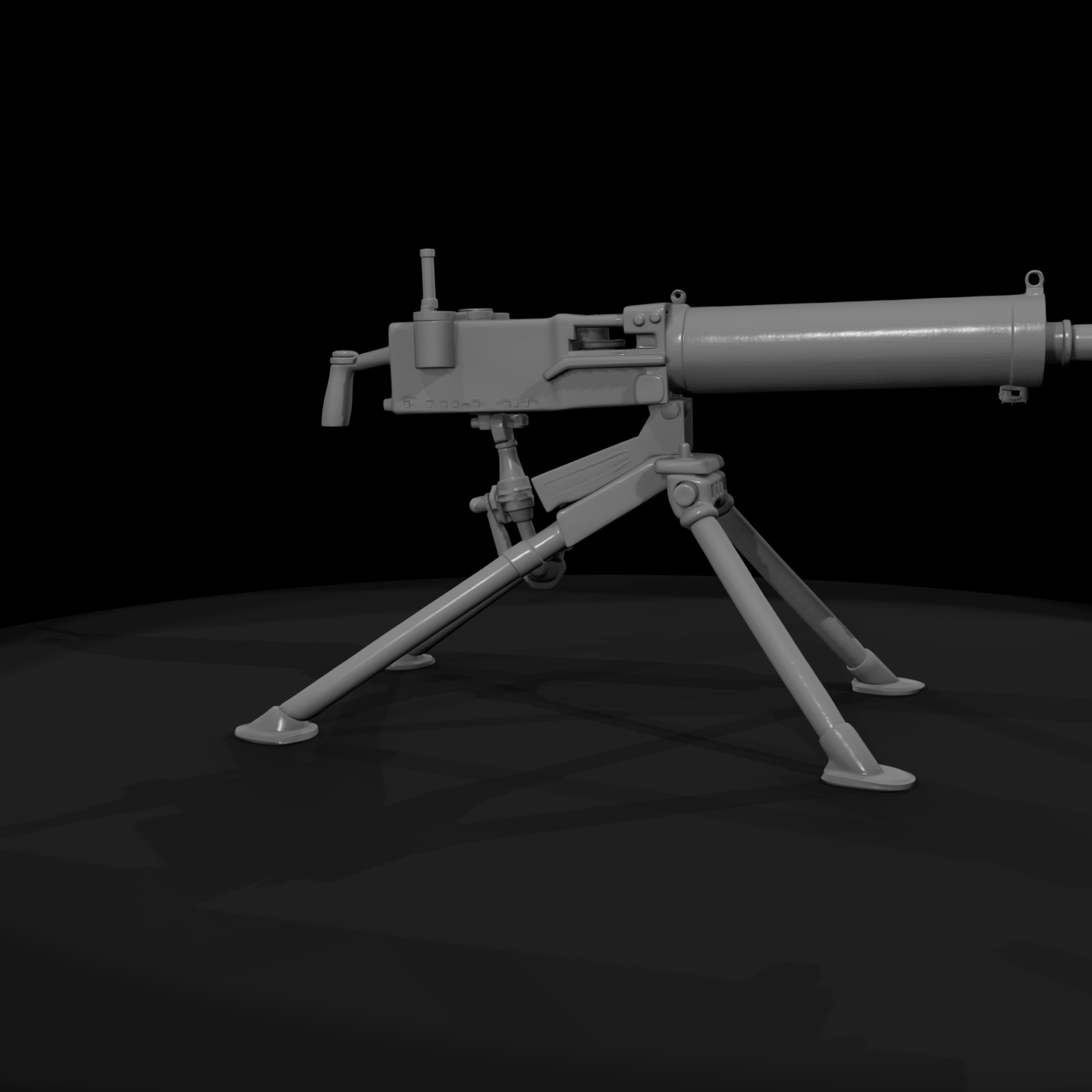Wpn Mgun 026 Browning M1917