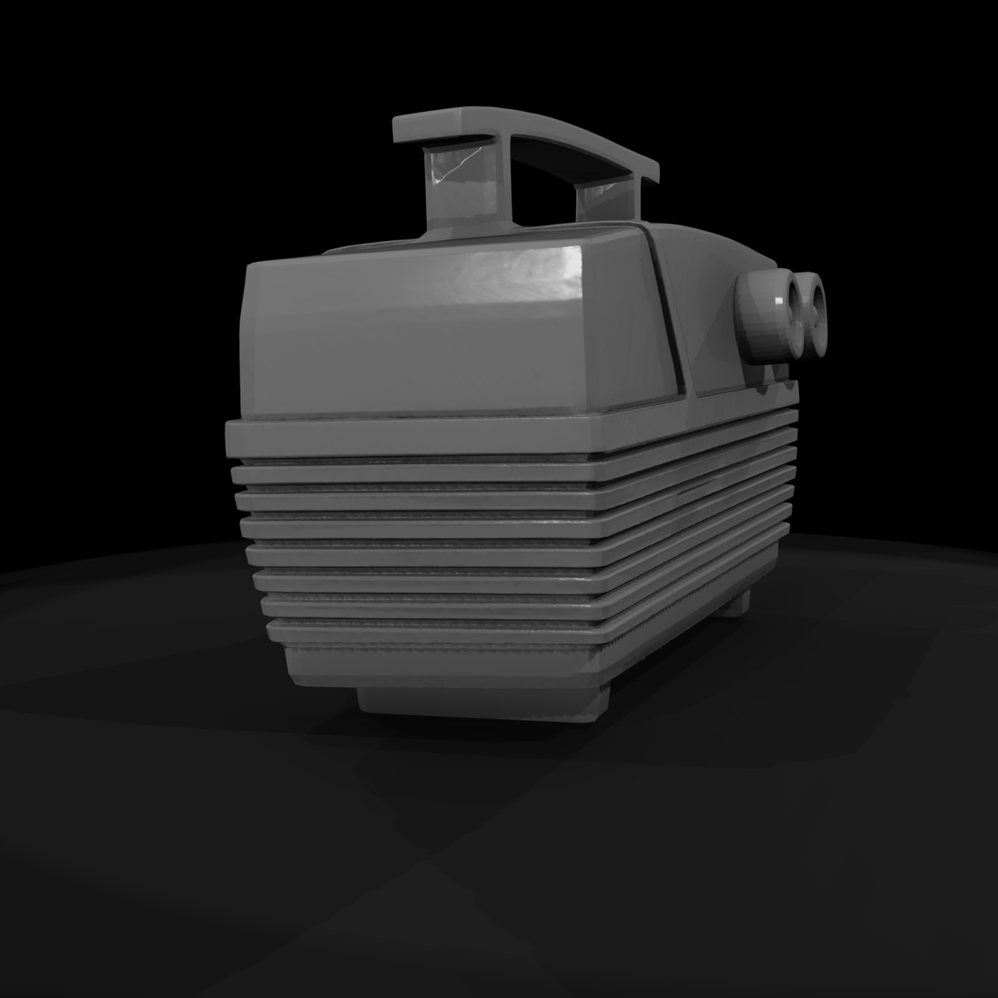 Retro Portable Amplifier Prop