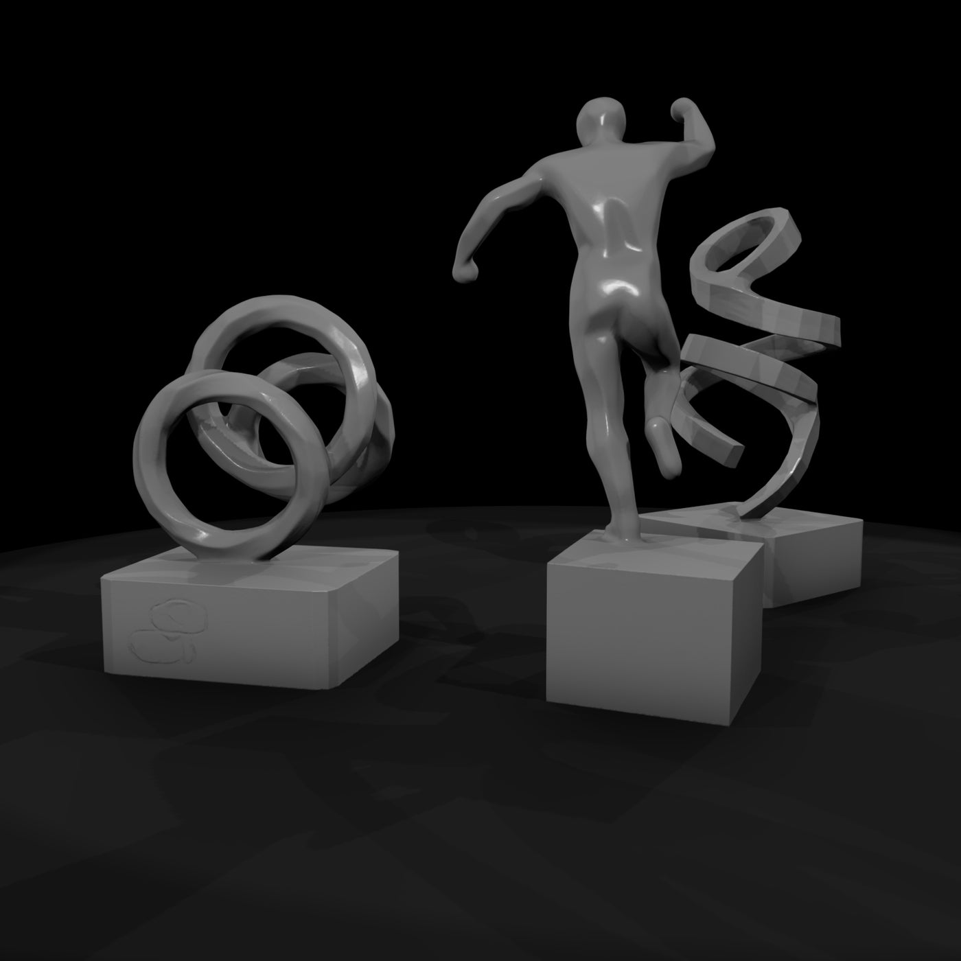 sculpture-display