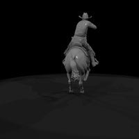 mounted-cowboy-firing-shotgun-western-diorama-figure-076820 — thumbnail 8