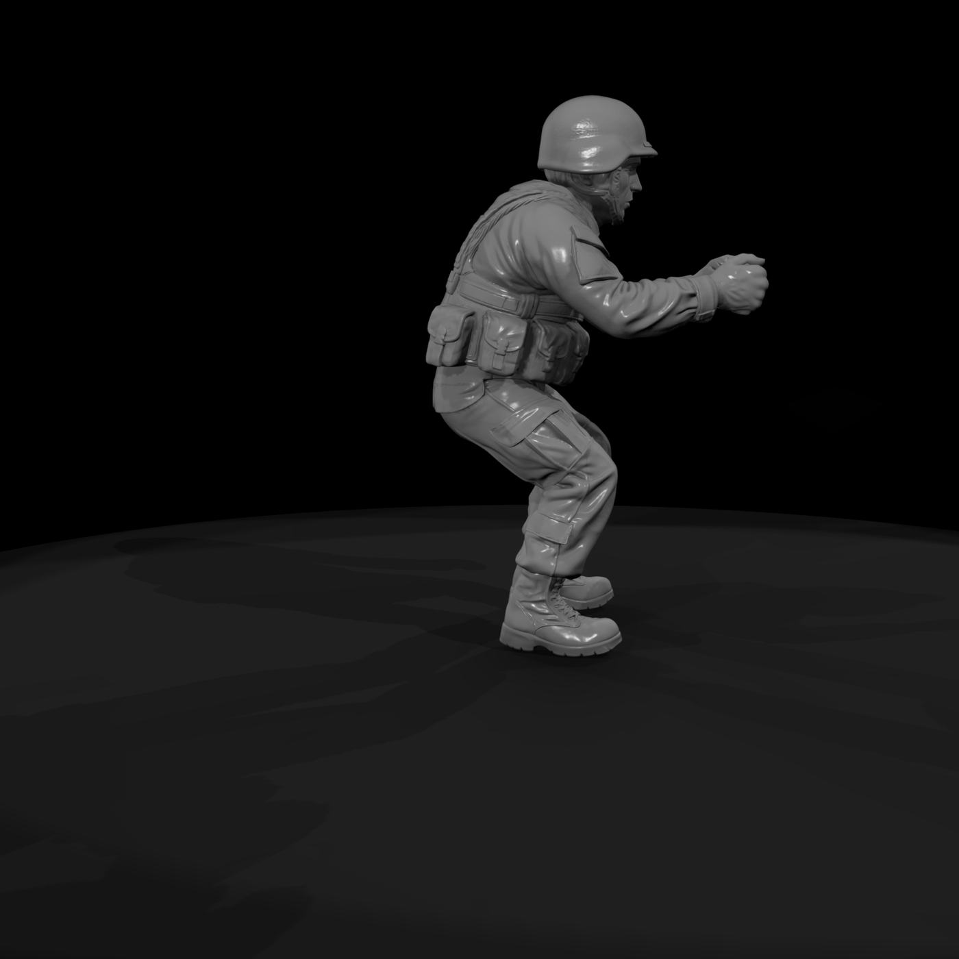 Mod Army 037 Modern U S Army Machine Gun Assistant