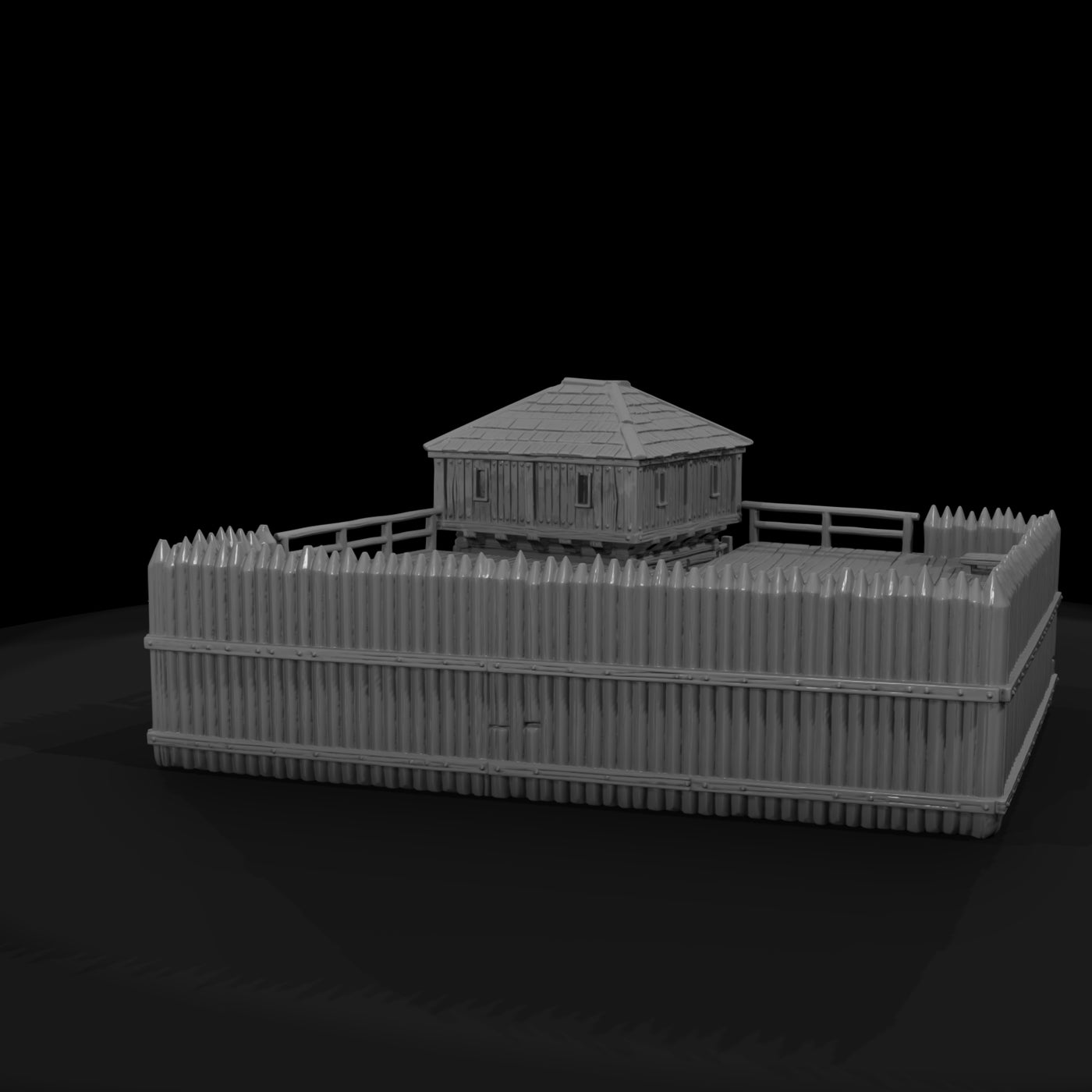 mil-007-wild-west-fort-stockade-corner-blockhouse