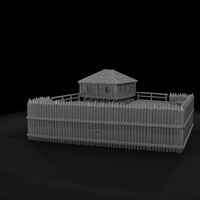 mil-007-wild-west-fort-stockade-corner-blockhouse — thumbnail 7