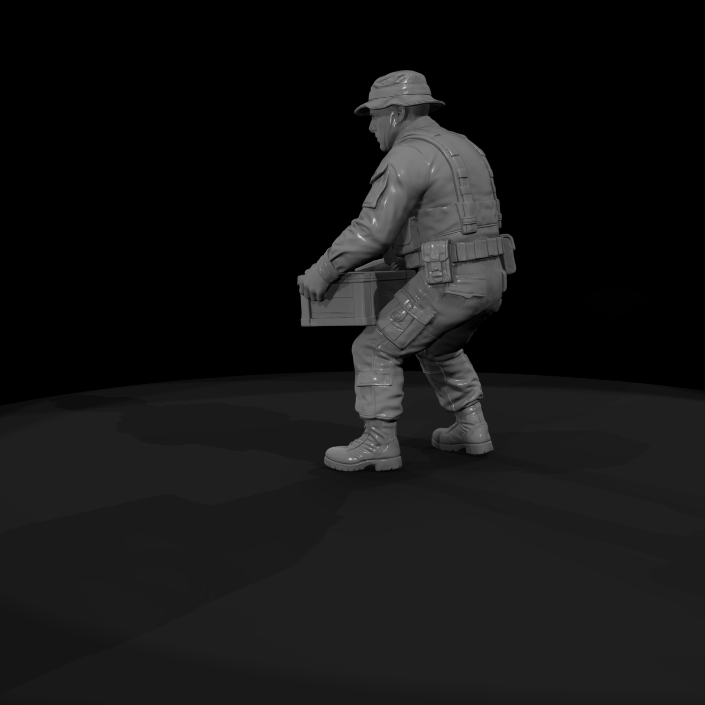Mod Army 099 Modern U S Army Grenadier Figure