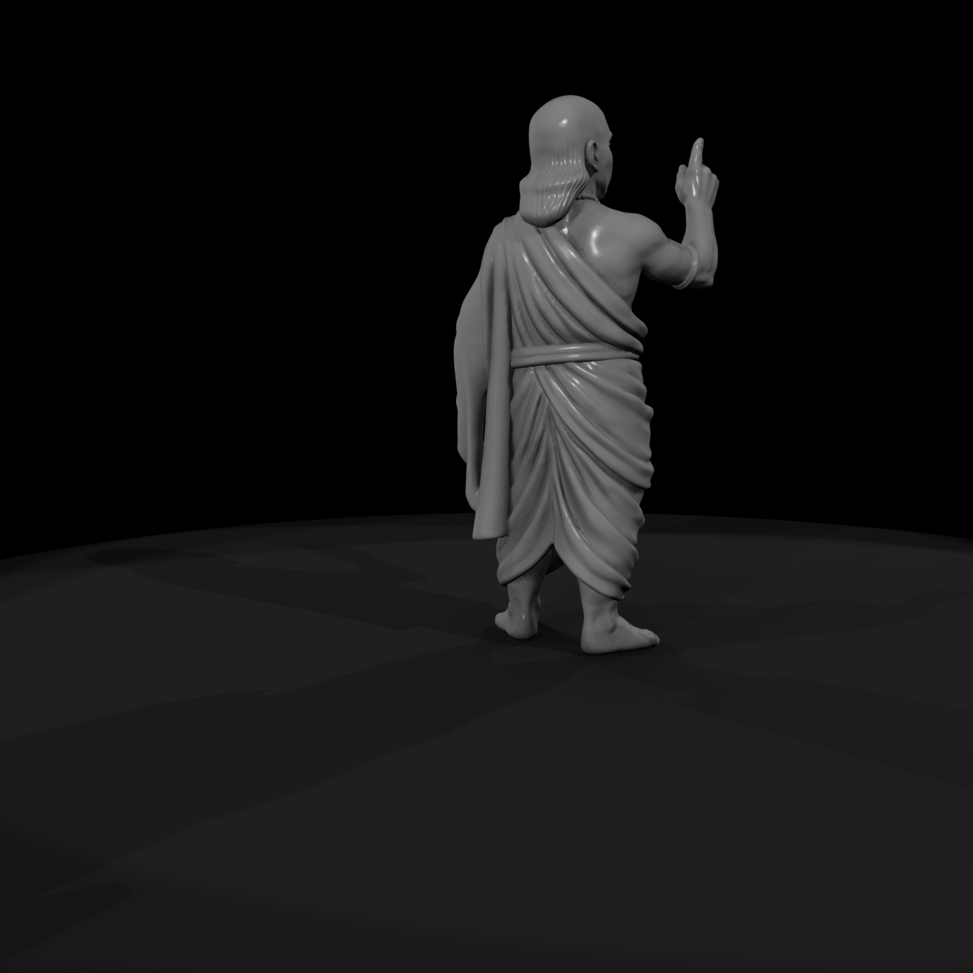 Hist 0060 Historical Aryabhata Miniature Figure